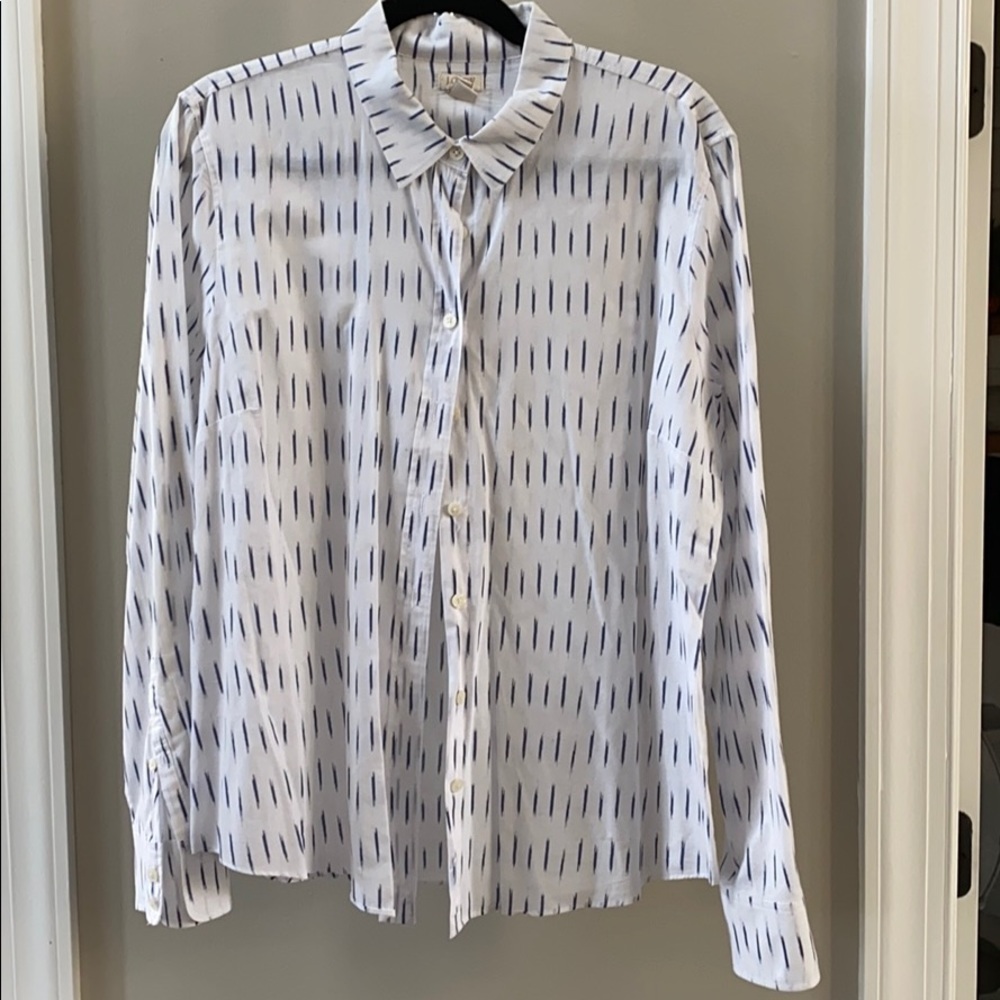 EUC Like New J. Crew Ling Sleeve Button Down Shirt